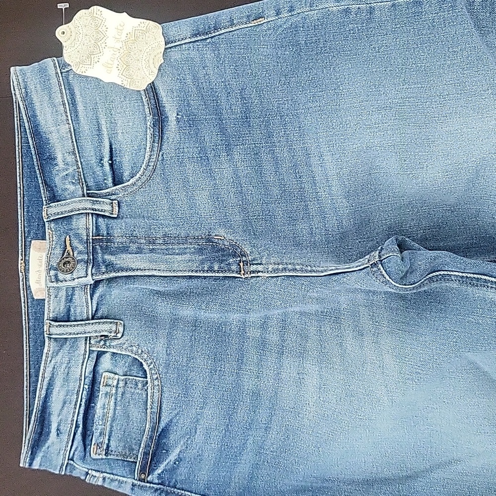 ALTERD STATE Blue Distressed Jeans Size 1/25 Medium - Picture 4 of 10